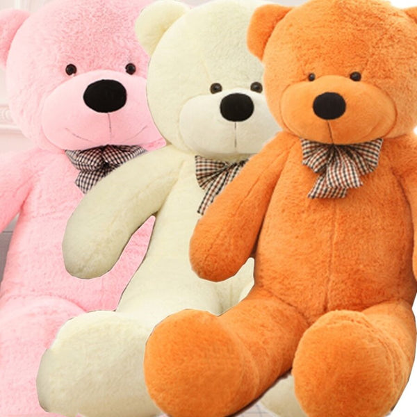 1.6m 2m Large Jumbo Teddy Bear Huggable Toy Plush Gifts Birthday Valentine Pre-Stuffed